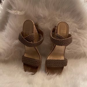 Stuart Weitzman olive sandal